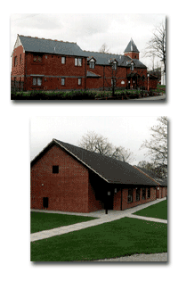 Top: Sheltered housing-New build & Bottom: Leisure block for camping and carvanning club